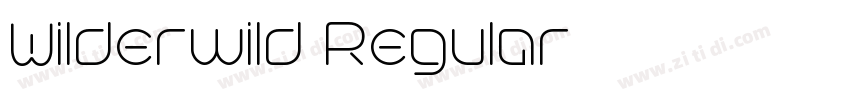Wilderwild Regular字体转换